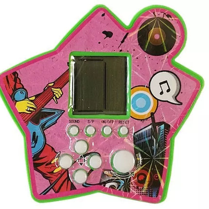 Elektroninis „Tetris“ plytų žaidimas, nešiojamas žvaigždė