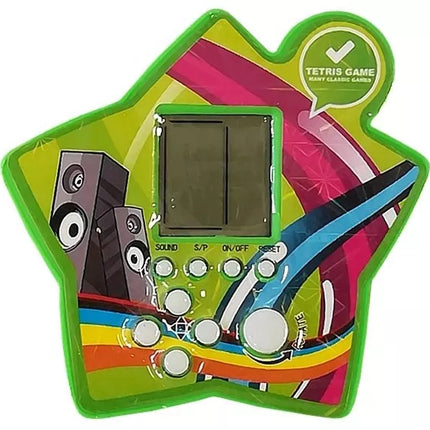 Elektroninis „Tetris“ plytų žaidimas, nešiojamas žvaigždė