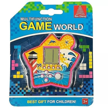 Elektroninis „Tetris“ plytų žaidimas, nešiojamas žvaigždė