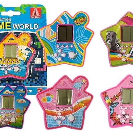 Elektroninis „Tetris“ plytų žaidimas, nešiojamas žvaigždė