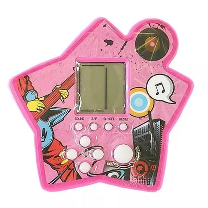 Elektroninis „Tetris“ plytų žaidimas, nešiojamas žvaigždė