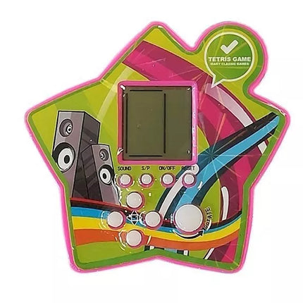 Elektroninis „Tetris“ plytų žaidimas, nešiojamas žvaigždė
