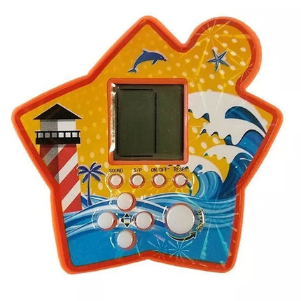 Elektroninis „Tetris“ plytų žaidimas, nešiojamas žvaigždė