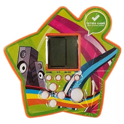 Elektroninis „Tetris“ plytų žaidimas, nešiojamas žvaigždė