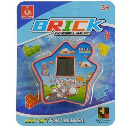 Elektroninis „Tetris“ plytų žaidimas, nešiojamas žvaigždė