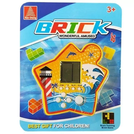 Elektroninis „Tetris“ plytų žaidimas, nešiojamas žvaigždė