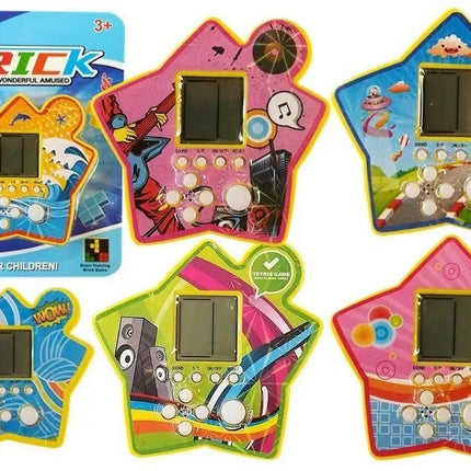 Elektroninis „Tetris“ plytų žaidimas, nešiojamas žvaigždė