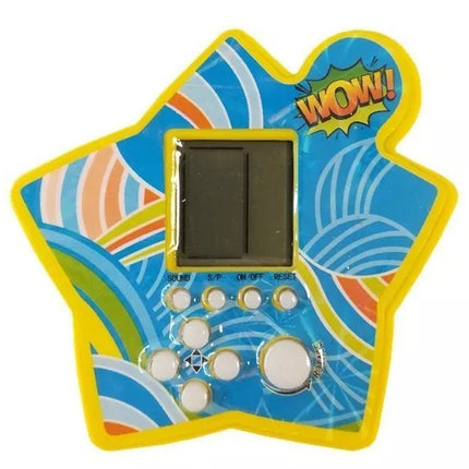 Elektroninis „Tetris“ plytų žaidimas, nešiojamas žvaigždė