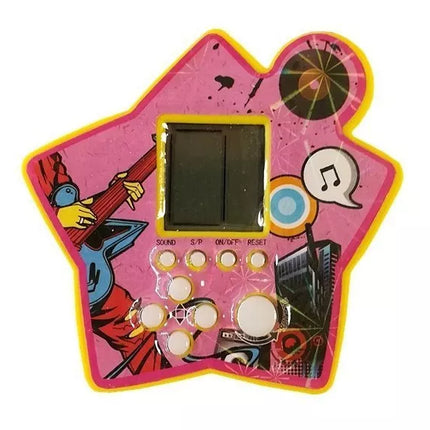 Elektroninis „Tetris“ plytų žaidimas, nešiojamas žvaigždė