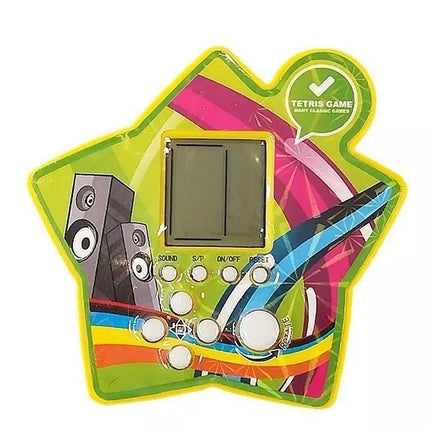 Elektroninis „Tetris“ plytų žaidimas, nešiojamas žvaigždė