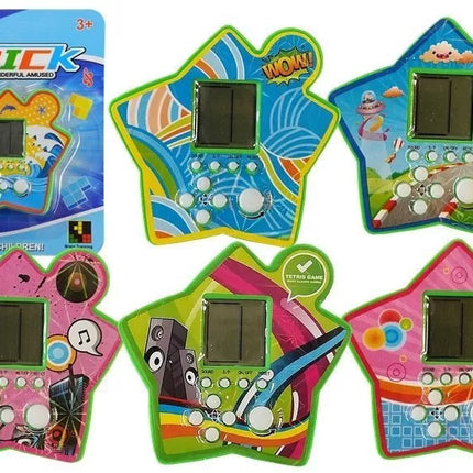 Elektroninis „Tetris“ plytų žaidimas, nešiojamas žvaigždė