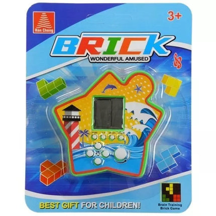 Elektroninis „Tetris“ plytų žaidimas, nešiojamas žvaigždė