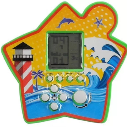 Elektroninis „Tetris“ plytų žaidimas, nešiojamas žvaigždė