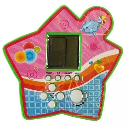 Elektroninis „Tetris“ plytų žaidimas, nešiojamas žvaigždė