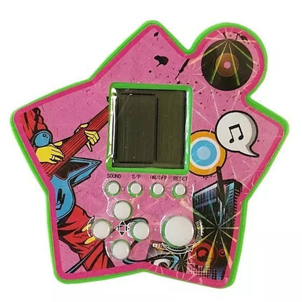 Elektroninis „Tetris“ plytų žaidimas, nešiojamas žvaigždė