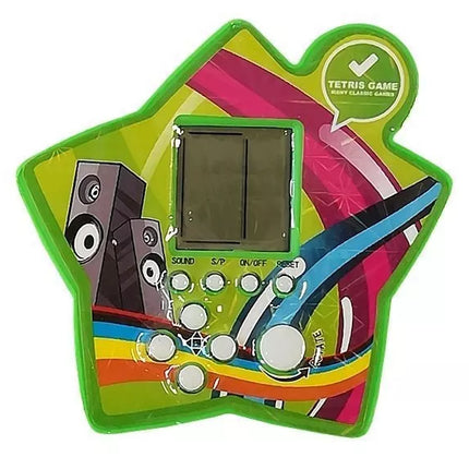 Elektroninis „Tetris“ plytų žaidimas, nešiojamas žvaigždė