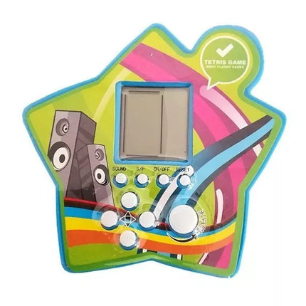 Elektroninis „Tetris“ plytų žaidimas, nešiojamas žvaigždė