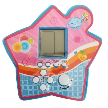 Elektroninis „Tetris“ plytų žaidimas, nešiojamas žvaigždė