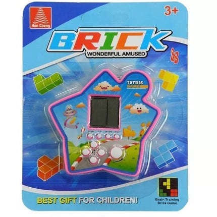 Elektroninis „Tetris“ plytų žaidimas, nešiojamas žvaigždė