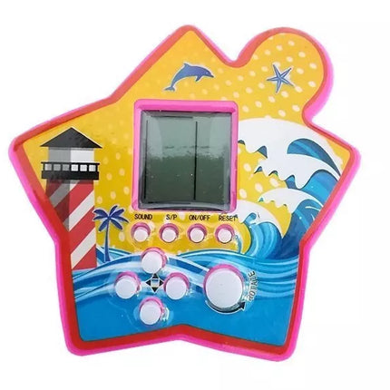 Elektroninis „Tetris“ plytų žaidimas, nešiojamas žvaigždė