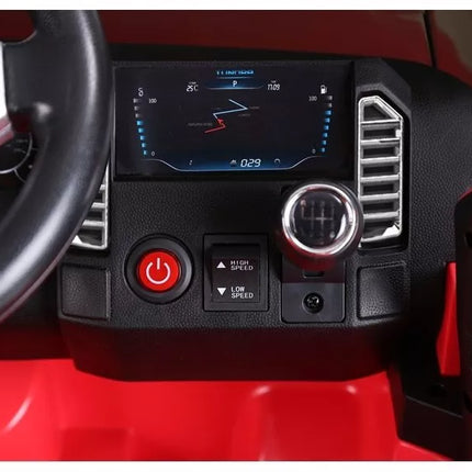 Elektromobilis Toyota Tundra, raudonas