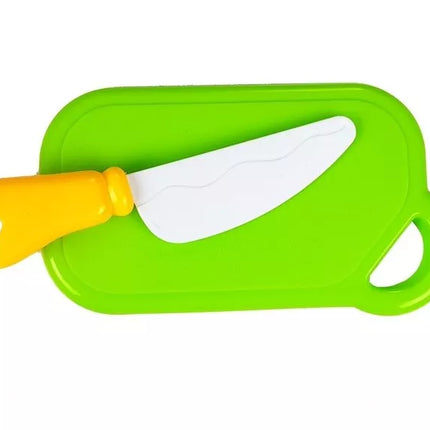 Dešrainių rinkinys ingredientams pjaustyti krepšelyje