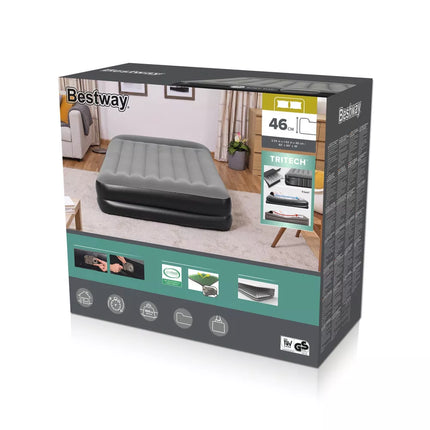 Bestway pripučiamas čiužinys 203 x 152 x 46 cm 67403