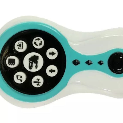 Interaktyvus dinozauras su nuotolinio valdymo pulteliu R/C, skleidžiantis garsus