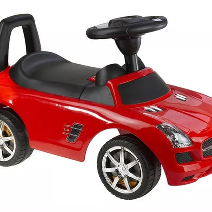 Mercedes Benz Red - Paspiriama mašinėlė vaikams