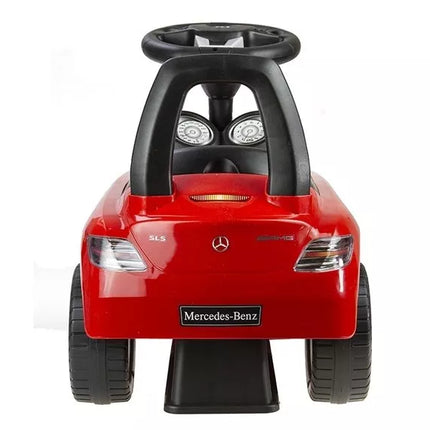 Mercedes Benz Red - Paspiriama mašinėlė vaikams