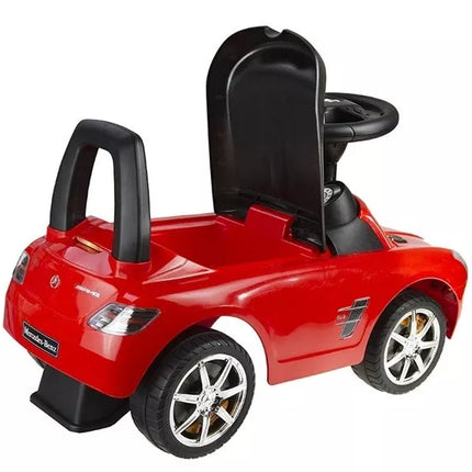 Mercedes Benz Red - Paspiriama mašinėlė vaikams
