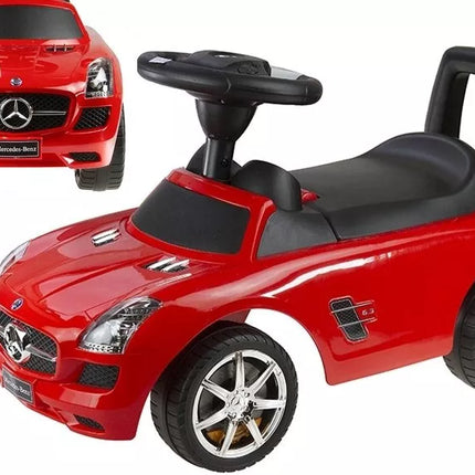 Mercedes Benz Red - Paspiriama mašinėlė vaikams
