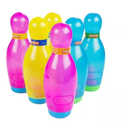 Blizgus boulingo žaidimas vaikams, 6 kamuoliai