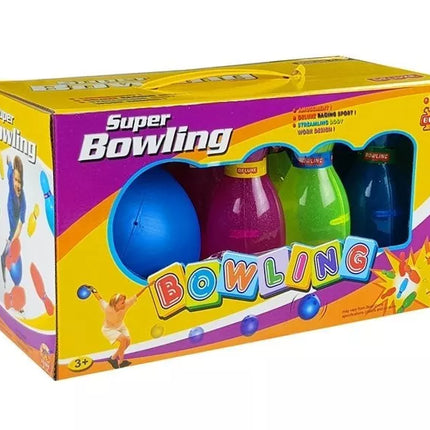 Blizgus boulingo žaidimas vaikams, 6 kamuoliai