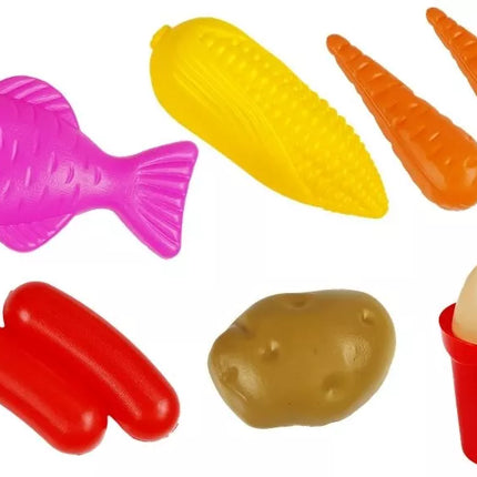 Interaktyvi virtuvėlė vaikams Okp Šaldytuvo vandens čiaupo aksesuarai 58 vnt.