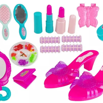 Grožio rinkinys dėkle Aukštakulniai ir vėrinys