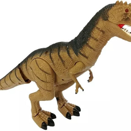 Didelis Tyrannosaurus Rex juda riaumoja švyti