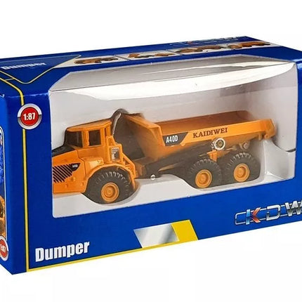 Metalinė savivarčio sunkvežimio 1:87 mastelio modelis