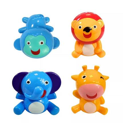 Kūdikio karuselė su gyvūnais: Liūtas, dramblys, žirafa ir garsu