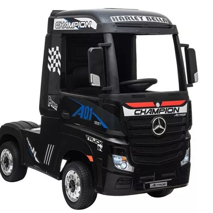 Elektromobilis Mercedes Actros, juodas