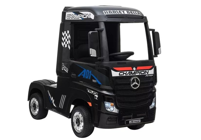 Elektromobilis Mercedes Actros, juodas