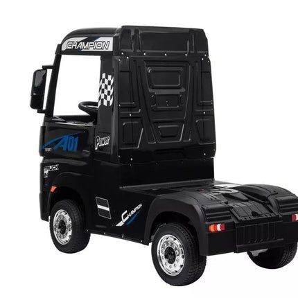 Elektromobilis Mercedes Actros, juodas