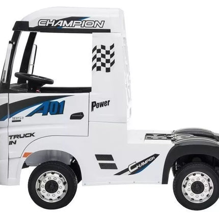 Mercedes Actros Electric Ride On Car White