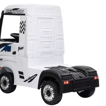 Mercedes Actros Electric Ride On Car White