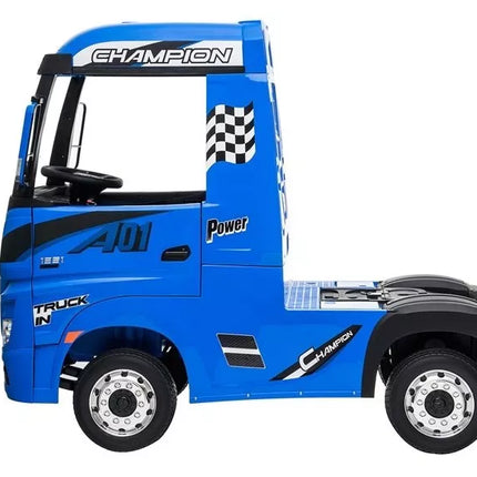 Elektromobilis Mercedes Actros, mėlynas