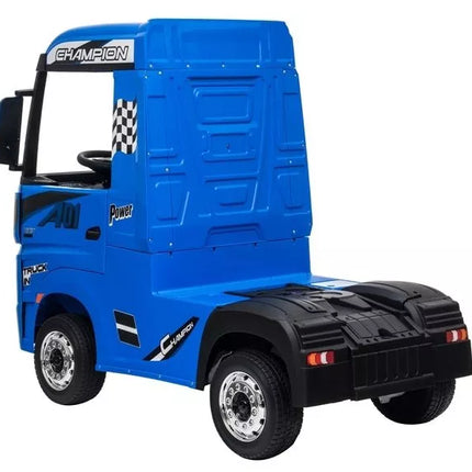 Elektromobilis Mercedes Actros, mėlynas