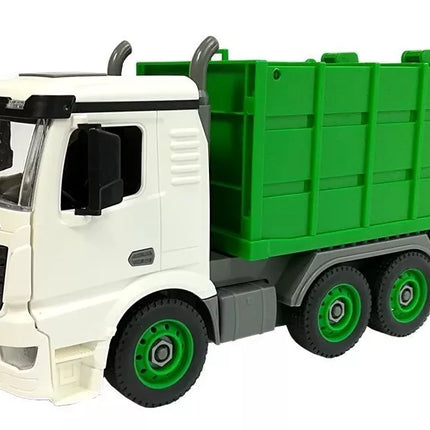 „Pasidaryk pats“ 1:14 šiukšliavežio automobilis su atsuktuvovu