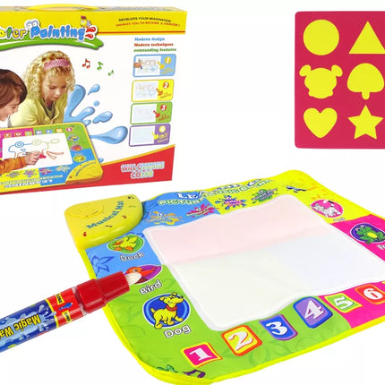 Didelis vandens kilimėlis, magiškas rašiklis