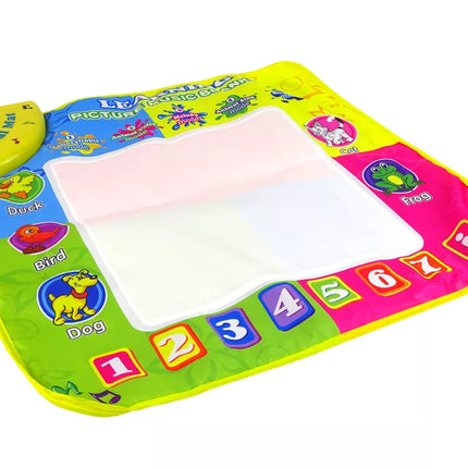 Didelis vandens kilimėlis, magiškas rašiklis