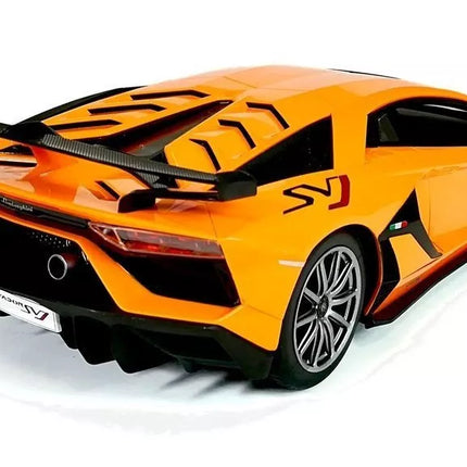 Automobilis R/C Lamborghini Aventador Rastar 1:14 Oranžinis